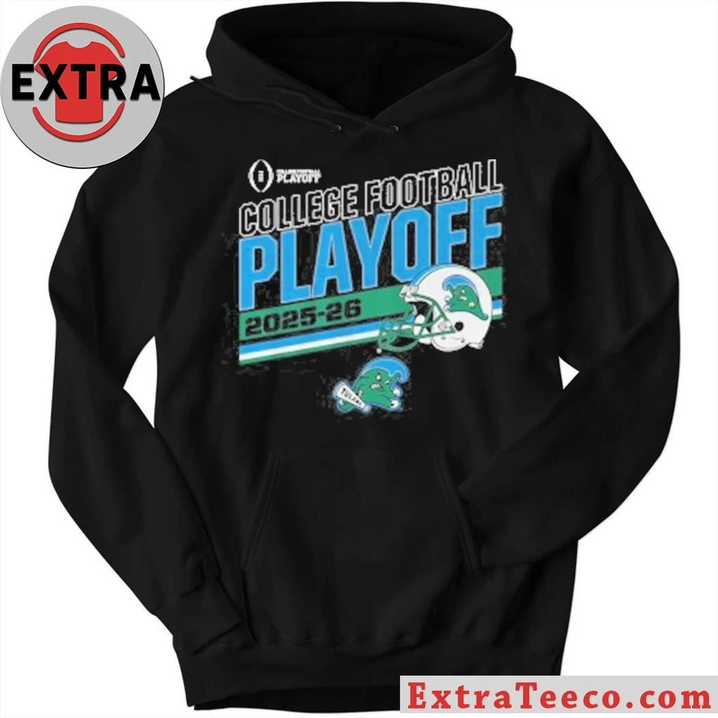 Tulane Football 2025 CFP Stripe Shirt Celebrating the Tulane Green Wave’s first-ever College Football Playoff appearance Tee