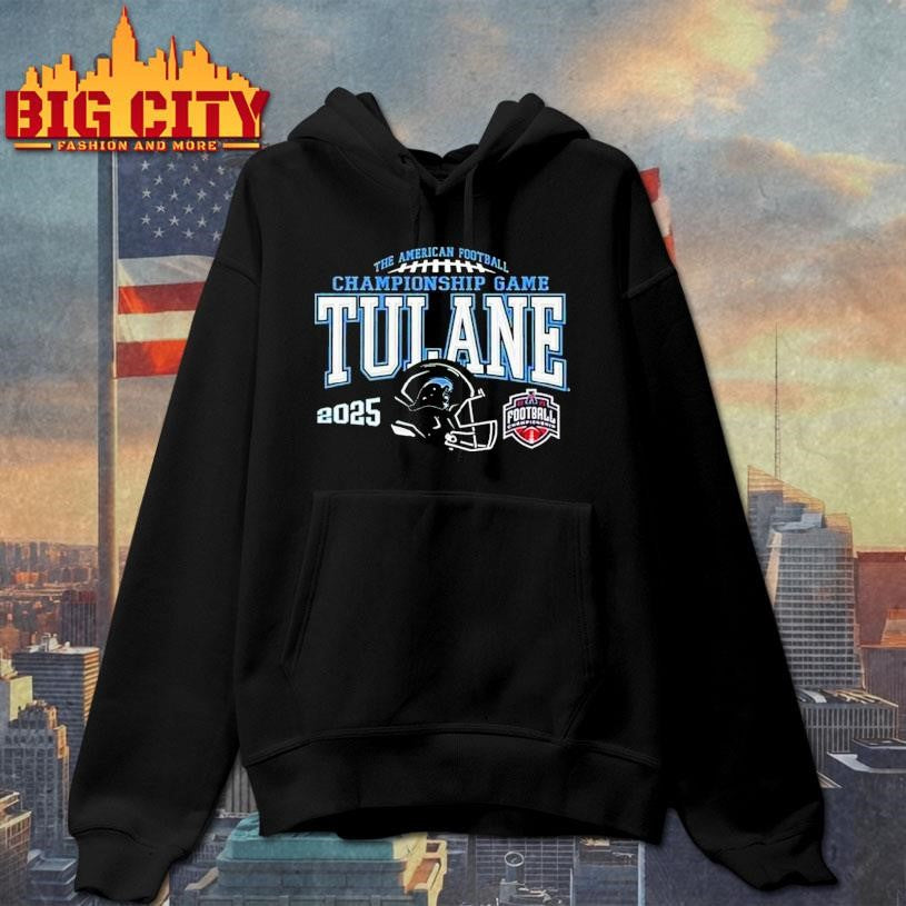 Tulane Green Wave Acc Football Championship Bound 2025 Shirt