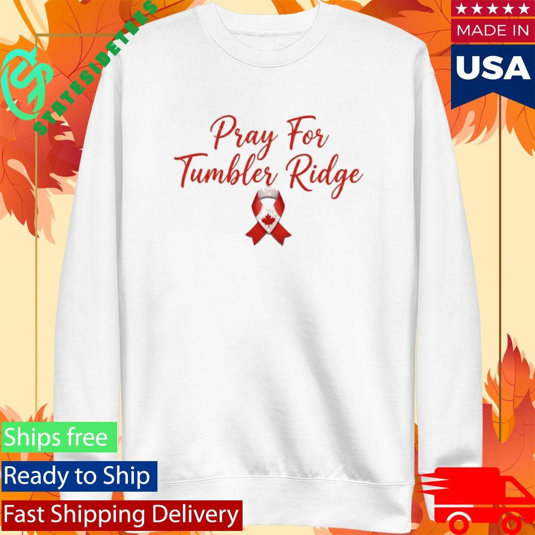 Tumbler Ridge Strong Memorial Tribute to Victims of Tumbler Ridge Tragedy Canada 2026 T-Shirt