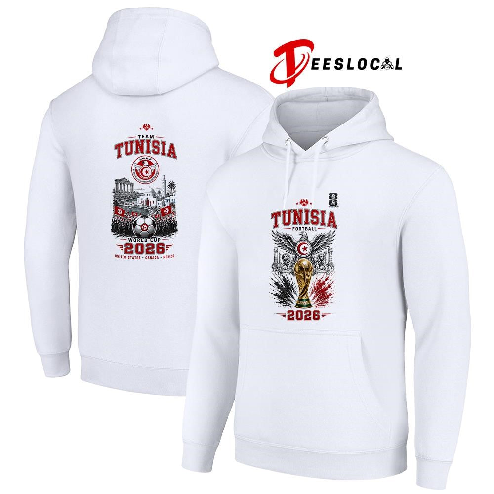 Tunisia World Cup trophy graphic shirt