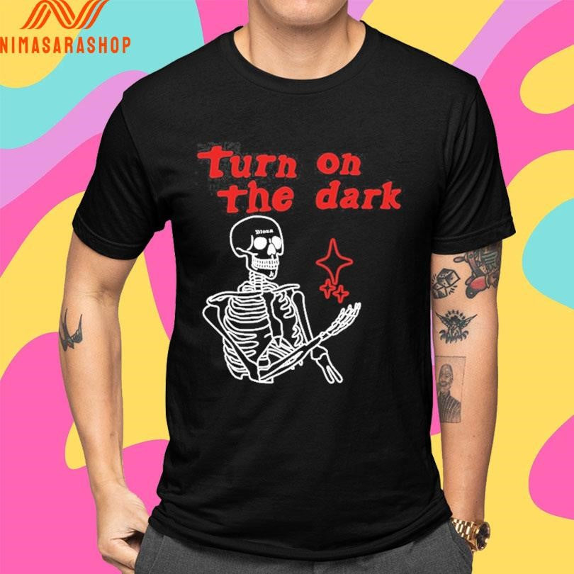 Turn On The Dark Star Skeleton Shirts
