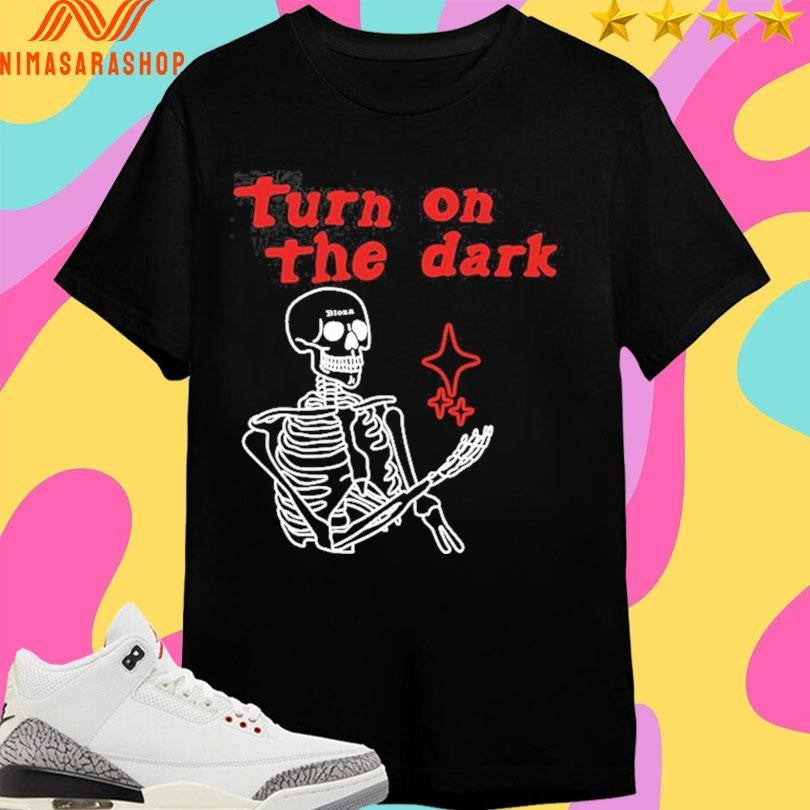 Turn On The Dark Star Skeleton Shirts