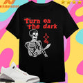 Turn On The Dark Star Skeleton Shirts