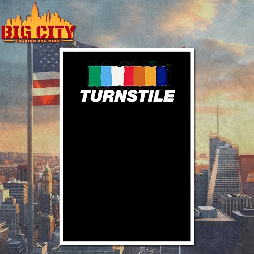 Turnstile Band Color Wall Sept 2025 Tour shirt