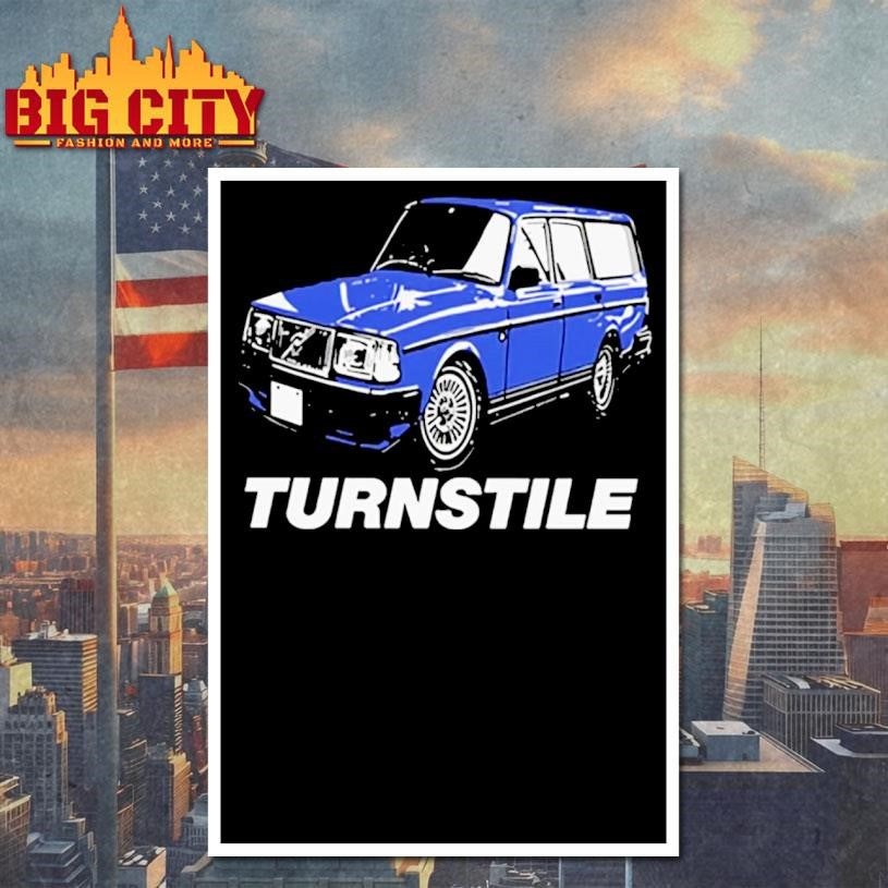 Turnstile Band Merch Turnstile Volvo Shirt