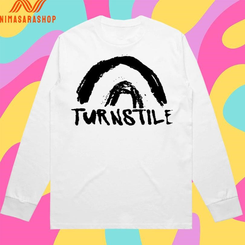 Turnstile Double Rainbow Shirts