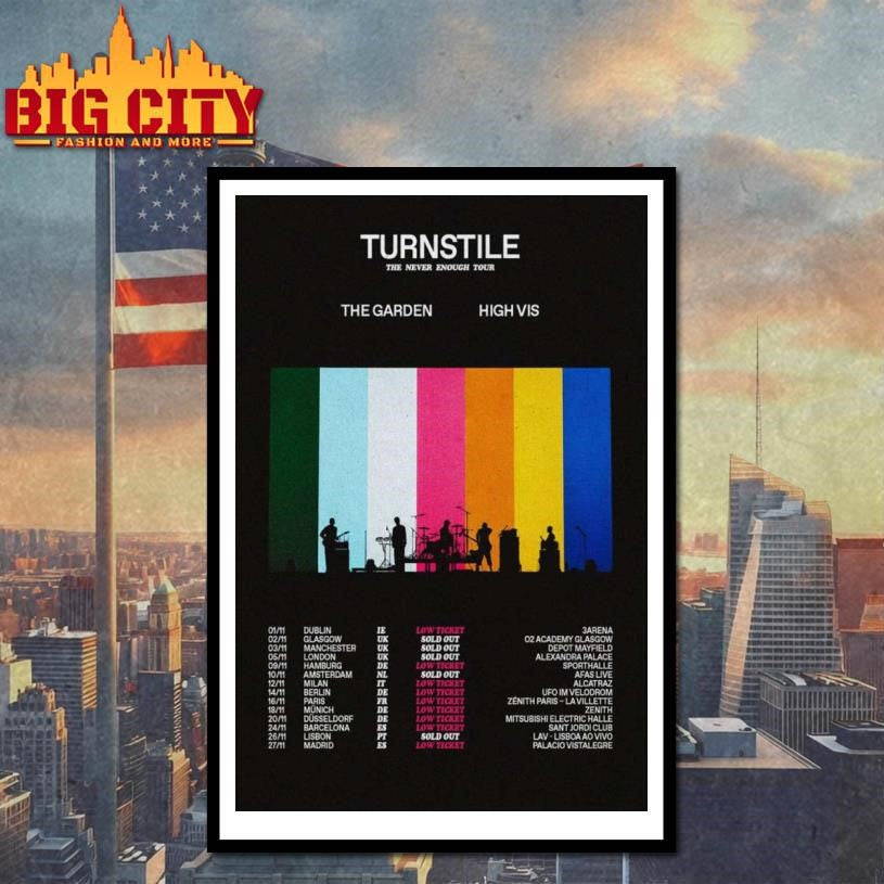Turnstile Punk Hardcore Poster Shirt