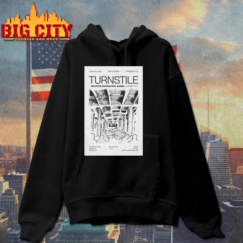 Turnstile Sep 30, 2025 Project 70 Under The Bridge. Denver, CO Poster Shirts