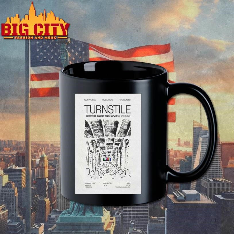 Turnstile Tour 2025 Denver, CO Poster  Shirt
