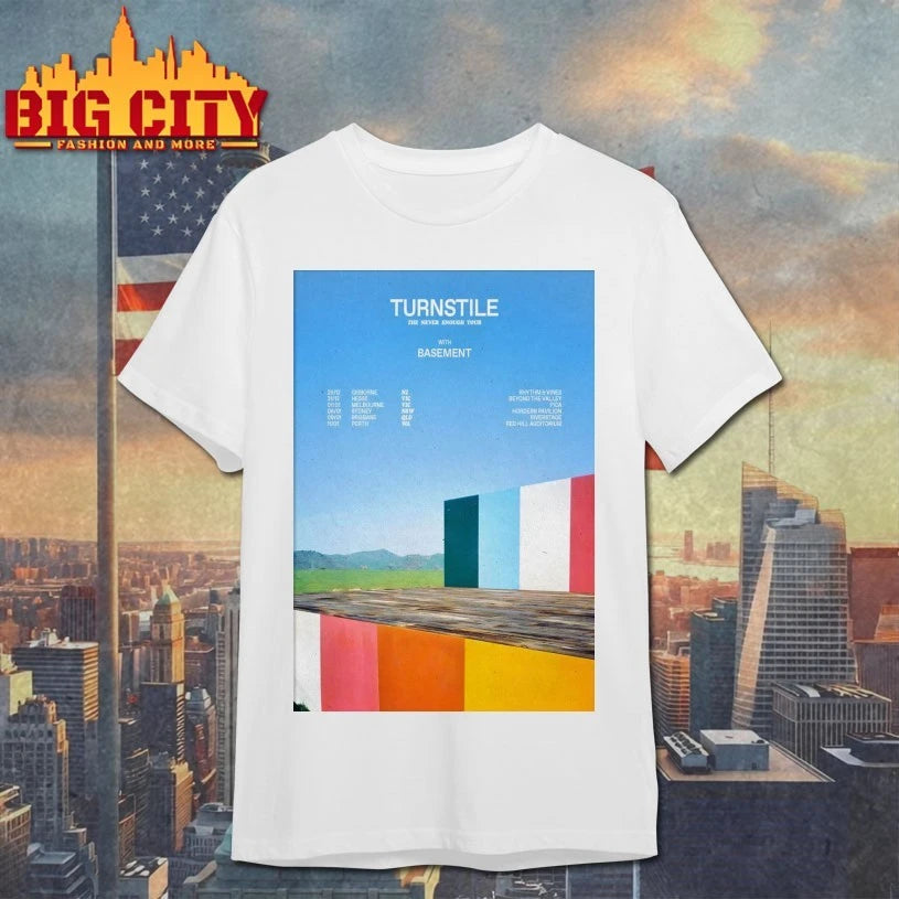 Turnstile With Basement 2022025 20265 The Never Enough Tour Poster Shirt