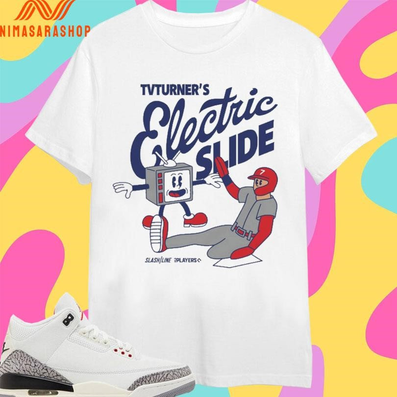 Tvturner’s Electric Slide Philadelphia Phillies Trea Turner Superstar Cartoon Shirts
