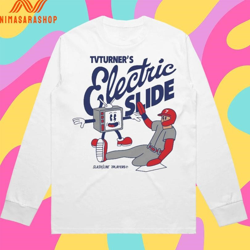 Tvturner’s Electric Slide Philadelphia Phillies Trea Turner Superstar Cartoon Shirts