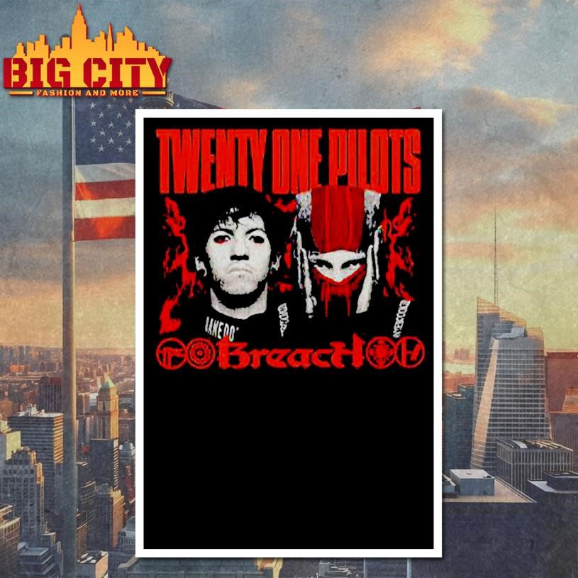 Twenty One Pilots 2025 Breach Tour Shirt