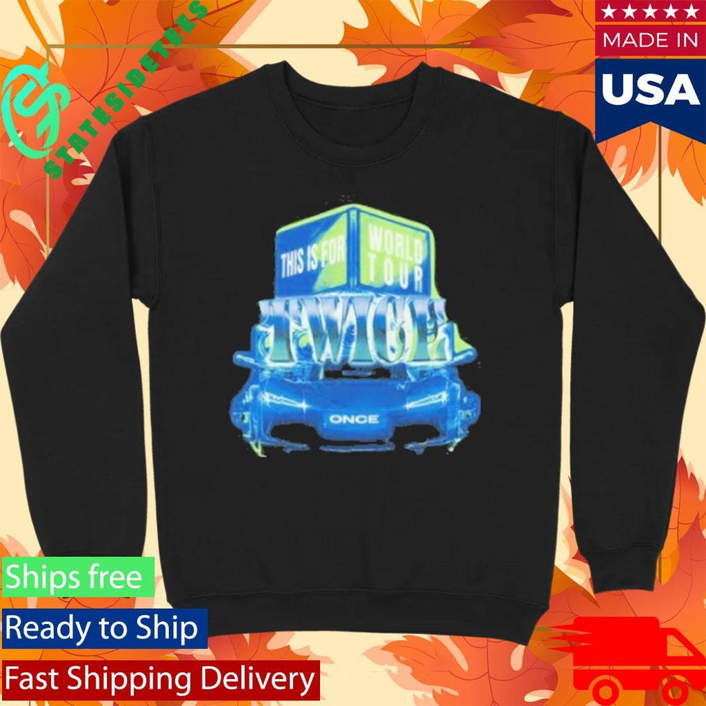 Twice Tour Blue Luxury Car Shirt