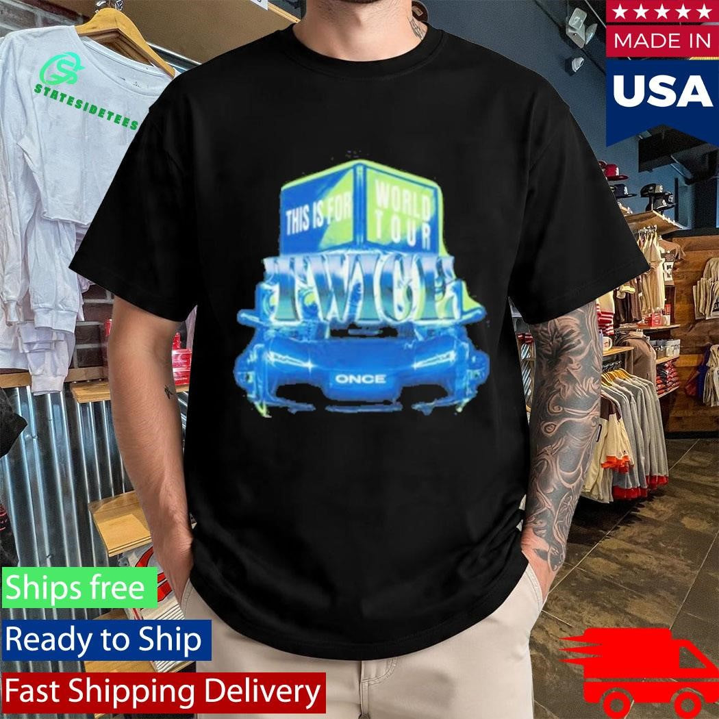 Twice Tour Blue Luxury Car Shirt