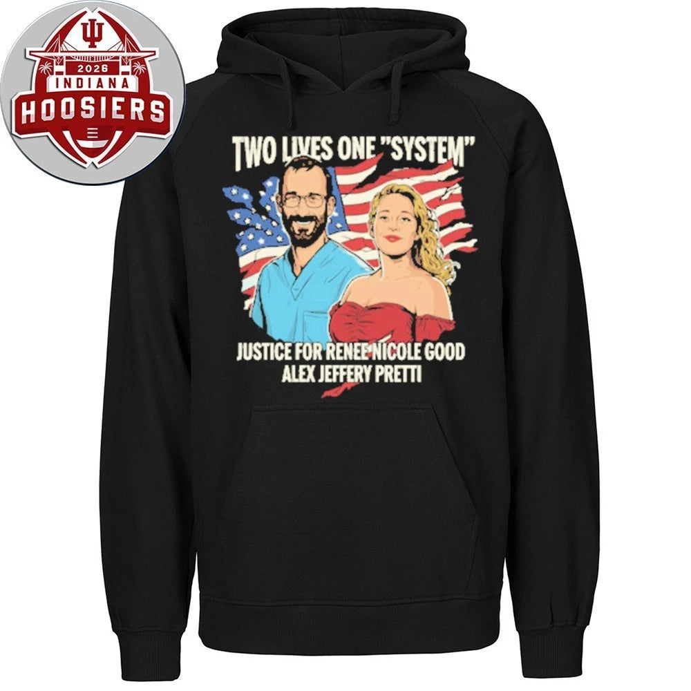 Two Lives One System Jytice For Renne Nicole Good Alex Jeffery Pretti T-Shirt