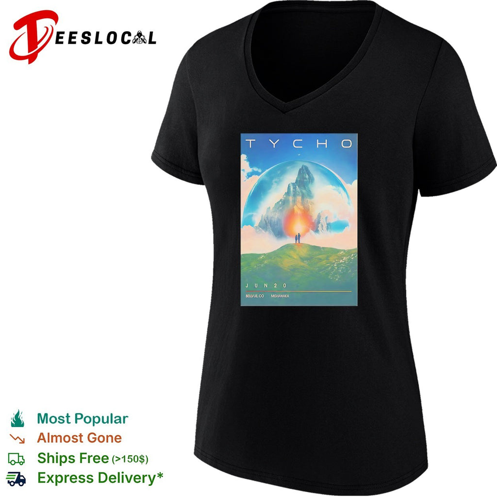 Tycho Bellvue Mishawaka Amphitheater 2026 poster shirt