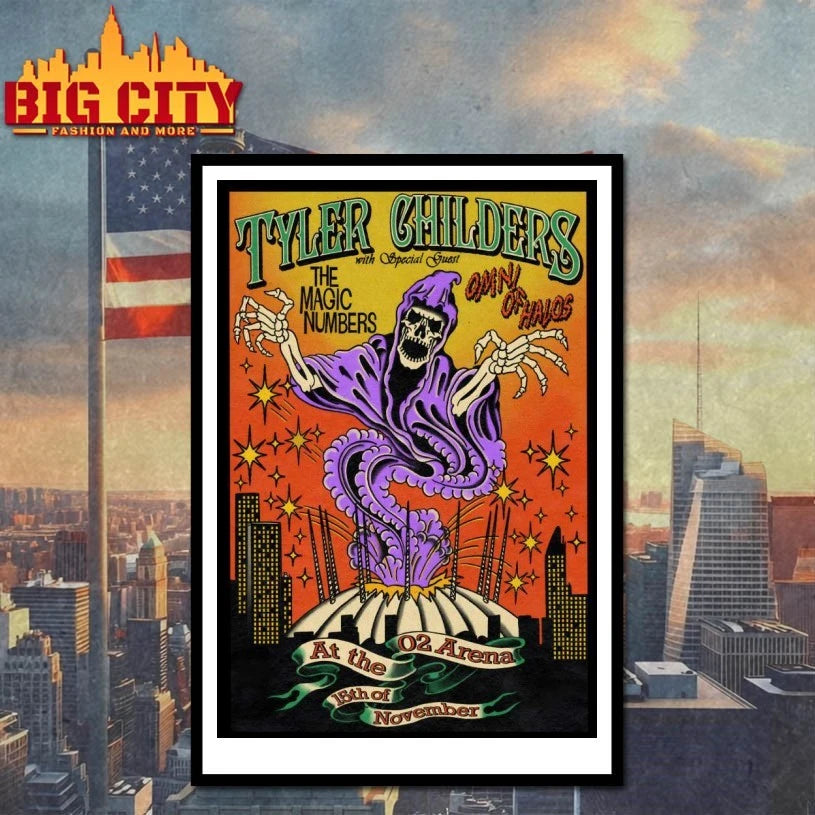Tyler Childers At The O2 Arena In London UK On Nov 15 2025 Poster shirt