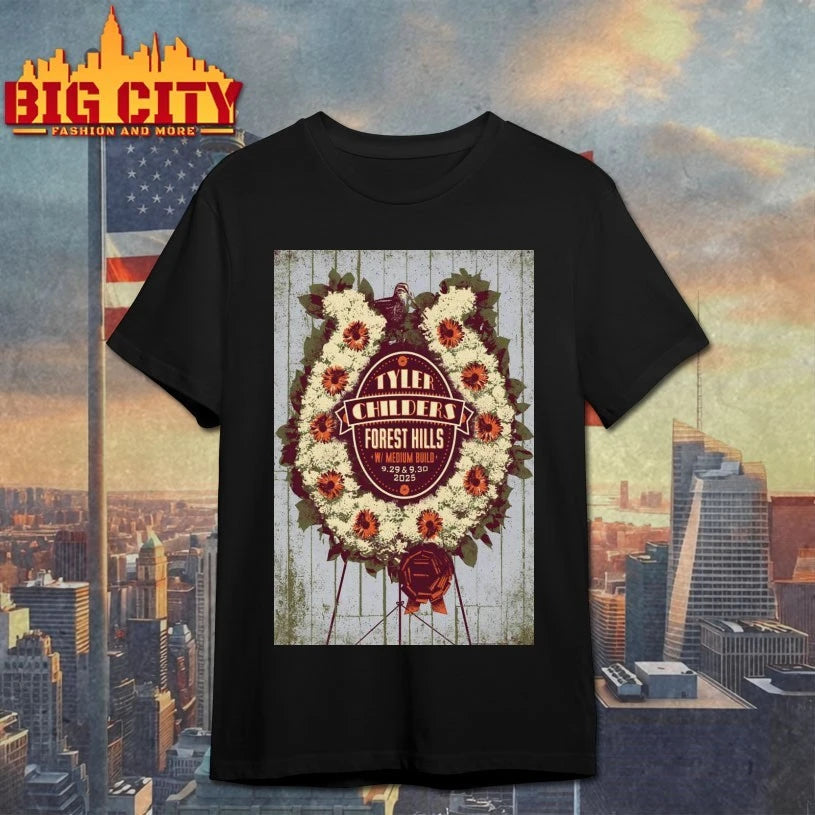 Tyler Childers September 29-30 2025 Forest Hills Event Poster Shirt