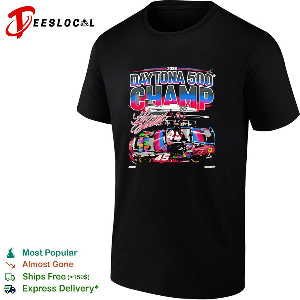 Tyler Reddick 23XI Racing Daytona 500 Champ 2026 Chumba Casino NASCAR shirt