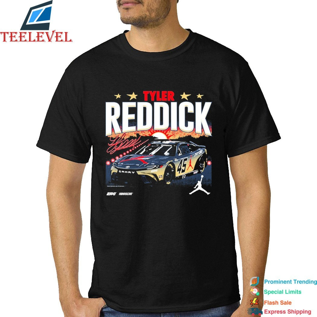 Tyler Reddick Classic Ink Scheme Nascar T-Shirts