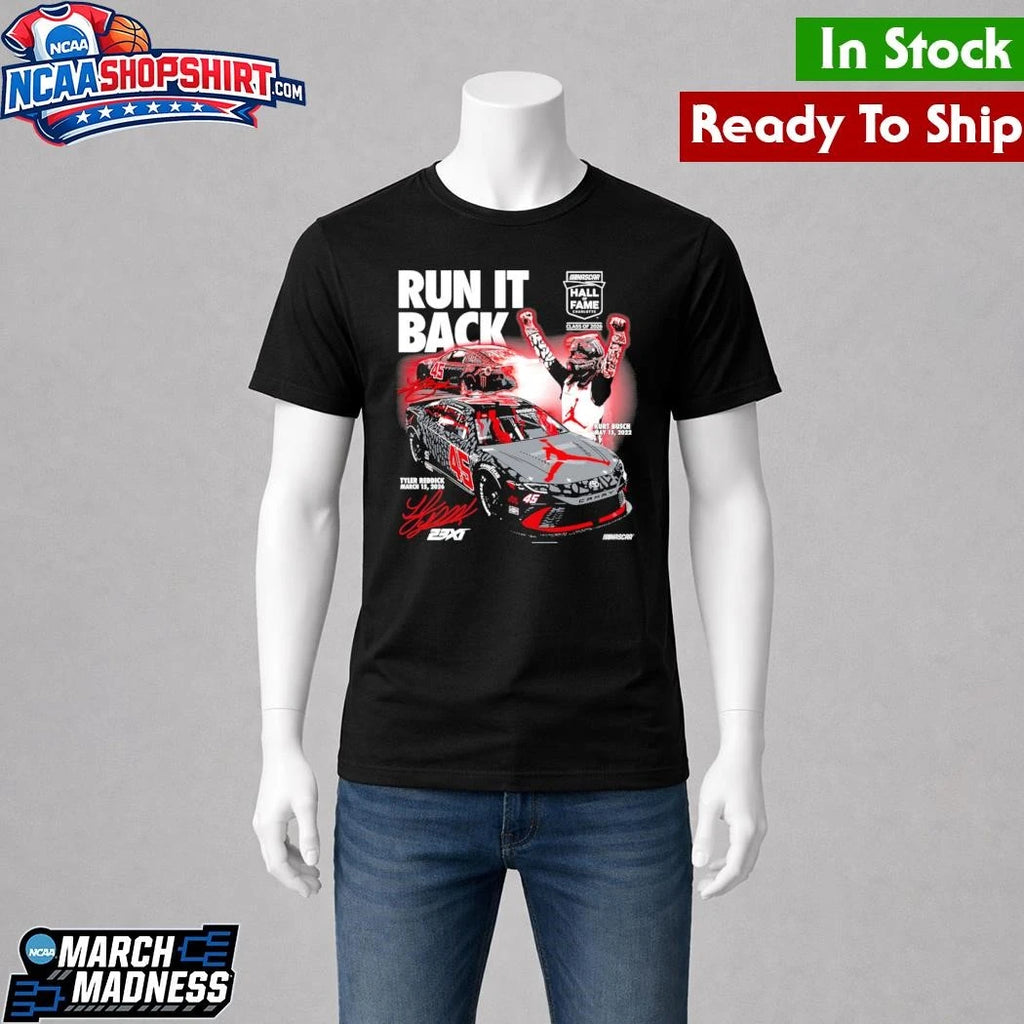 Tyler Reddick &amp; Kurt Busch23XI Racing Run It Back Shirt