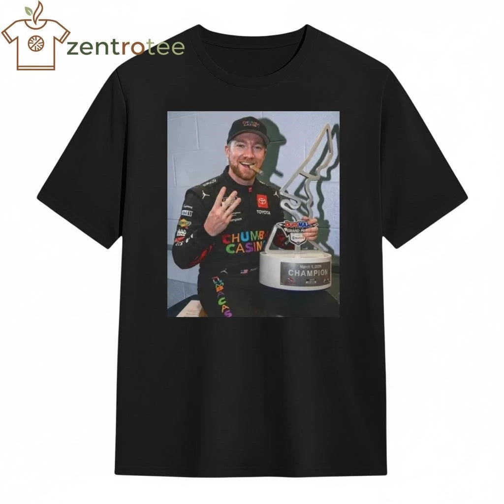 Tyler Reddick Three Peat 2026 cup tee