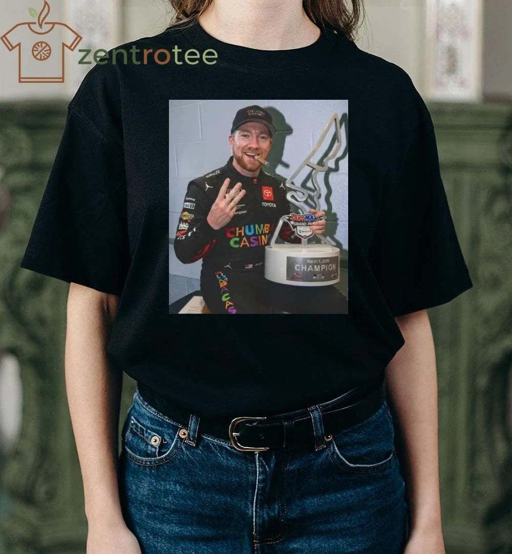 Tyler Reddick Three Peat 2026 cup tee