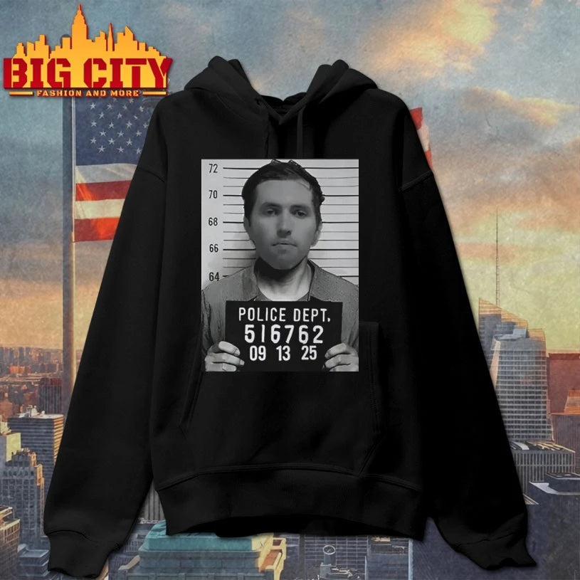Tyler Robinson Mugshot Charlie Kirk Assassination Shirt