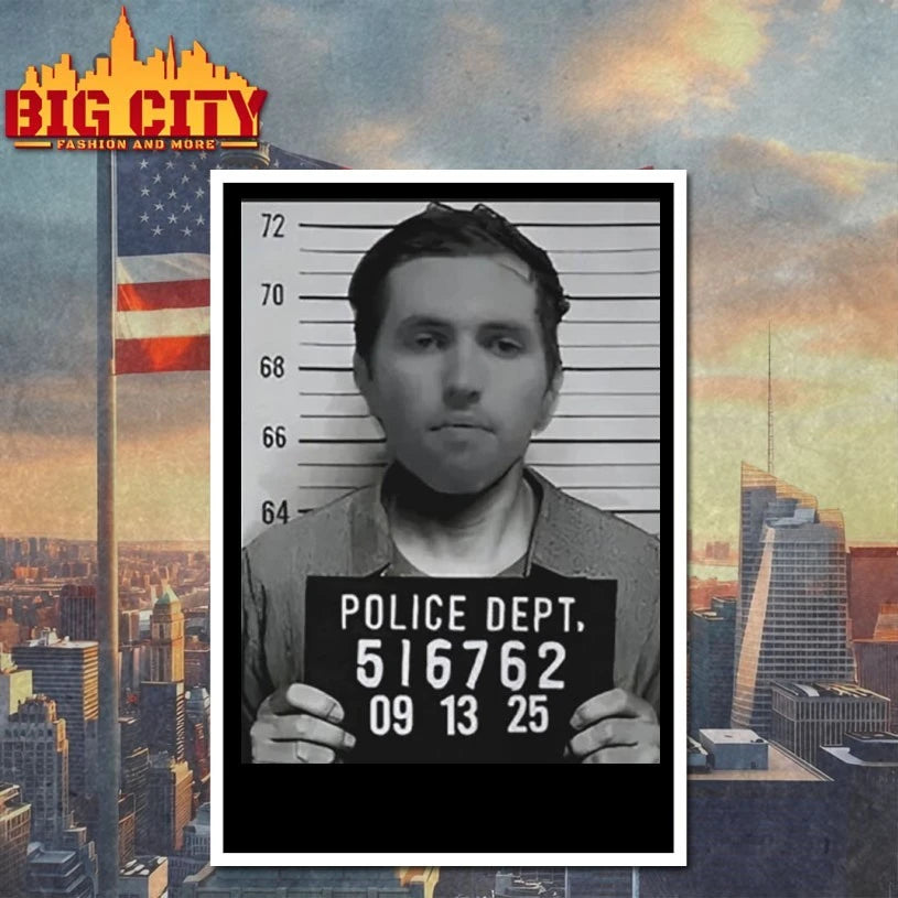 Tyler Robinson Mugshot Charlie Kirk Assassination Shirt