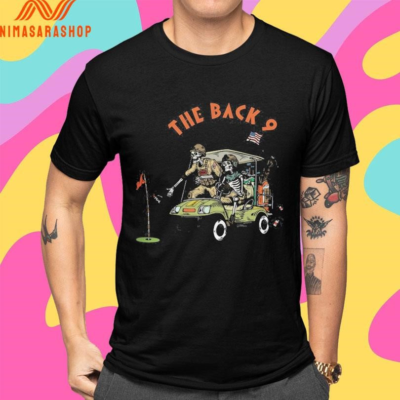Tyler Vargas-Andrews The Back 9 Skeleton Shirts
