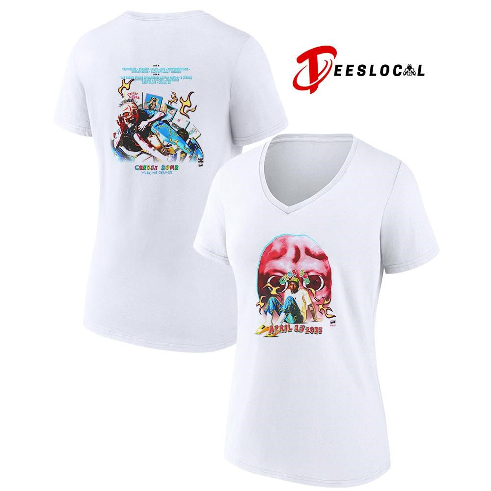Tyler the Creator Cherry Bomb Chur Bum tracklist shirt