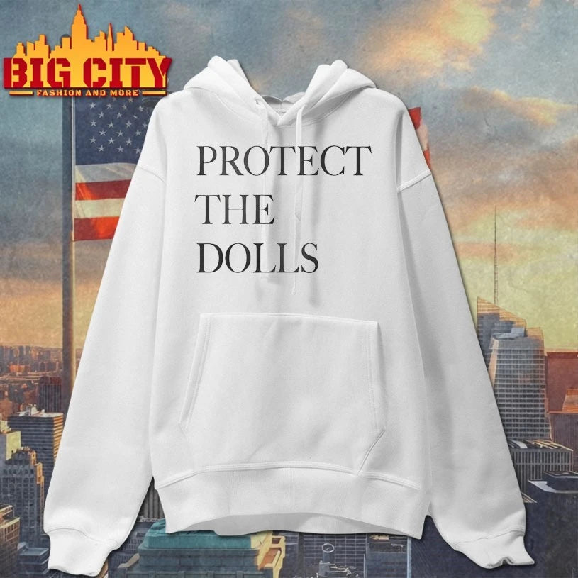 Tyriq Withers wearing Protect The Dolls shirt