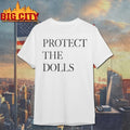 Tyriq Withers wearing Protect The Dolls shirt
