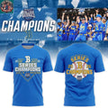 UCLA Bruins 2026 Amegy Bank College Baseball Series Champions Two Sided Hoodie T-Shirt