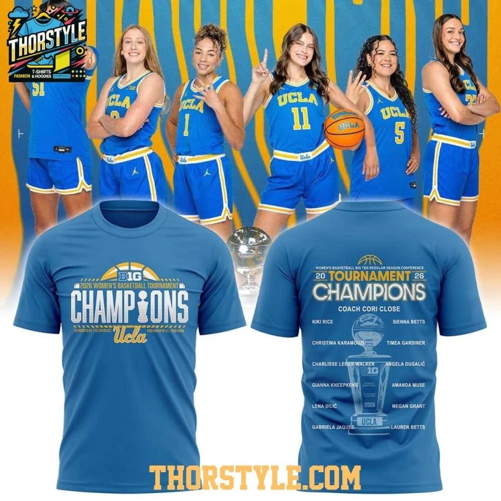 UCLA Bruins 2026 Big Ten Regular Season Conference Champions Shirt