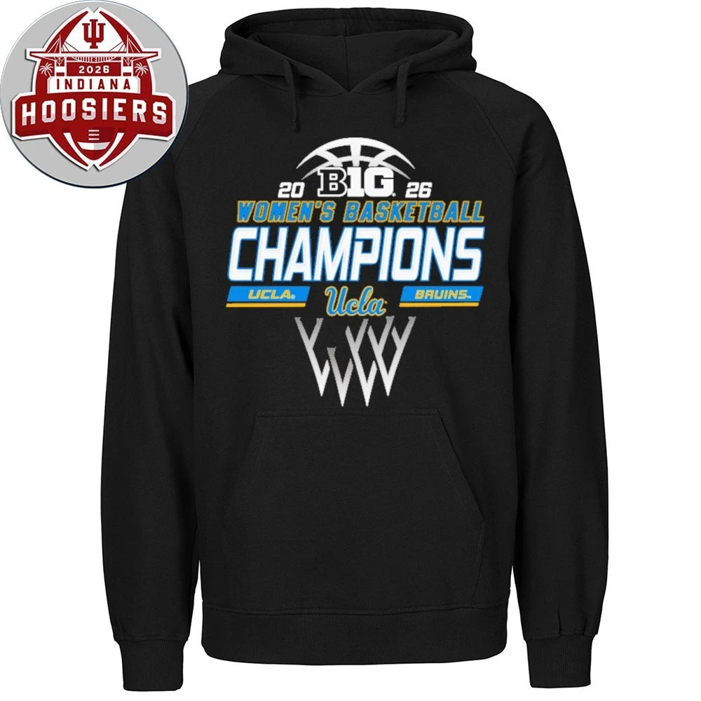 UCLA Bruins 2026 Big Ten Women’s Basketball Champions Logo T-Shirt