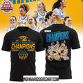 UCLA Bruins 2026 Big Ten Women’s Basketball Champions Logo Two Sided T-Shirt