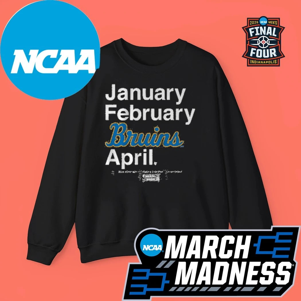 UCLA Bruins MBB &amp; WBB 2026 NCAA Men’s Basketball Championship March Madness Month Logo Shirt