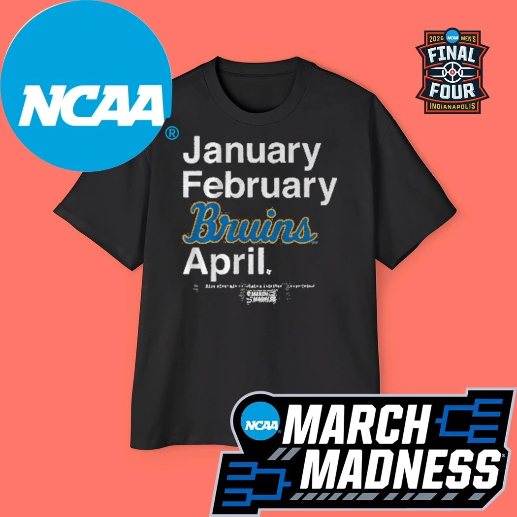 UCLA Bruins MBB &amp; WBB 2026 NCAA Men’s Basketball Championship March Madness Month Logo Shirt
