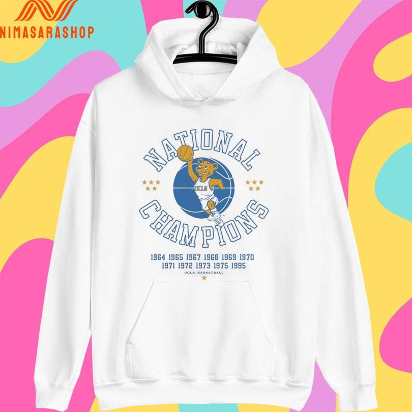 UCLA Bruins Men’s Basketball 11 Time National Champions 1964-1995 Shirts