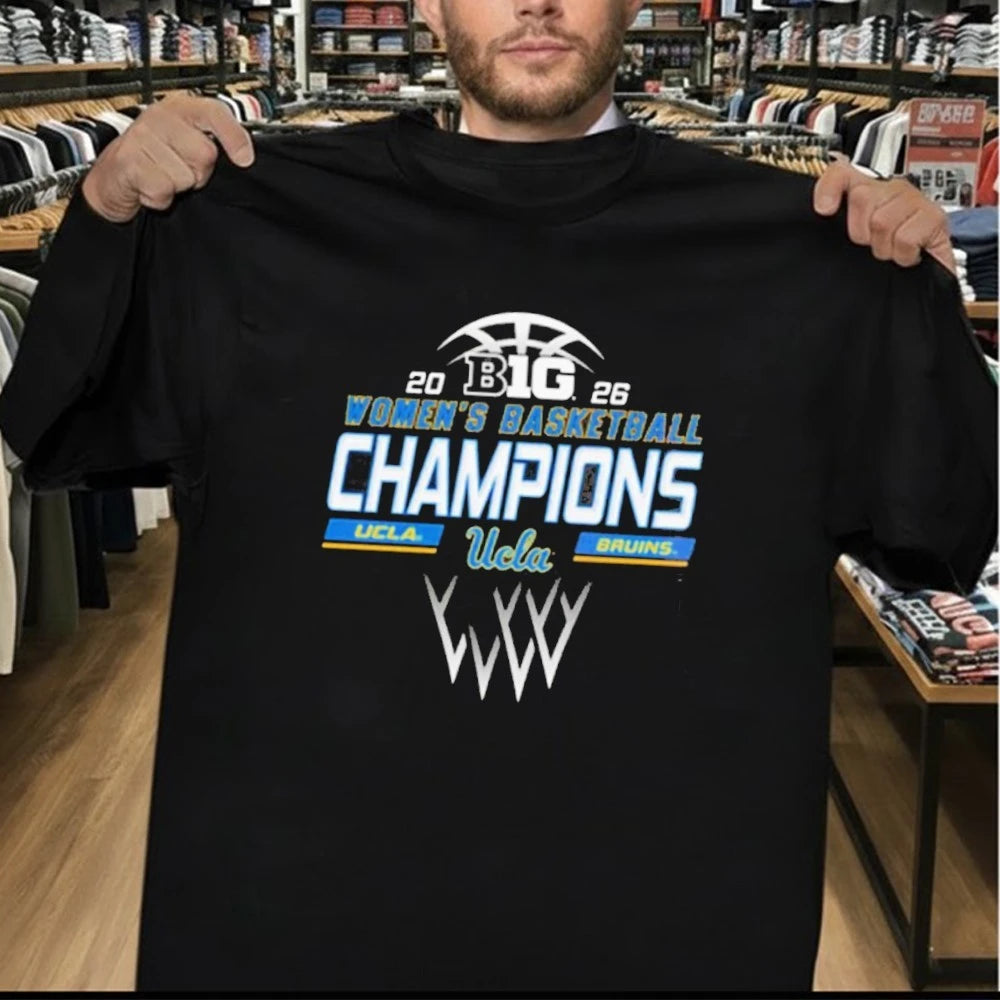 UCLA Bruins Women’s Basketball 2026 Big Ten Regular Season Champions Shirt