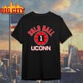 UConn Huskies Basketball Solo Ball #1 name number ball shirt