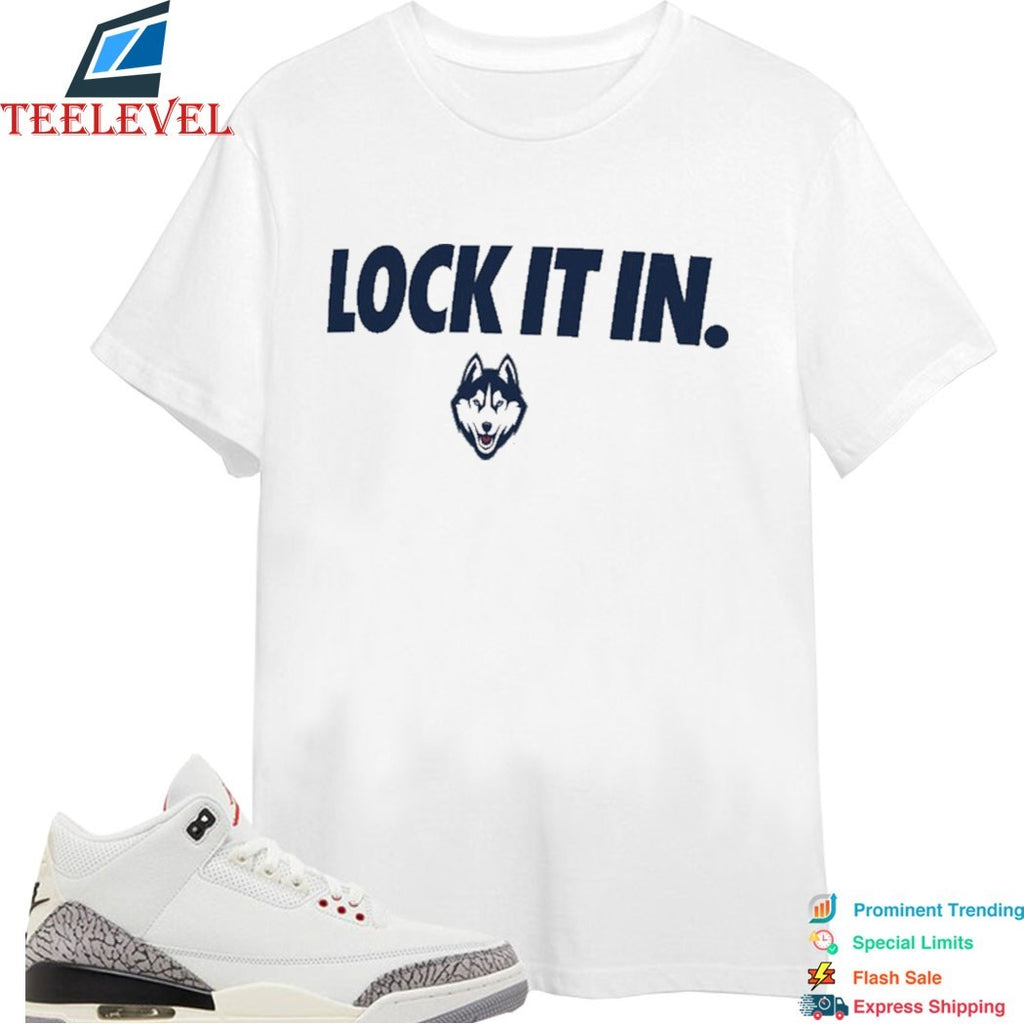 UConn Huskies Lock It In T-Shirt