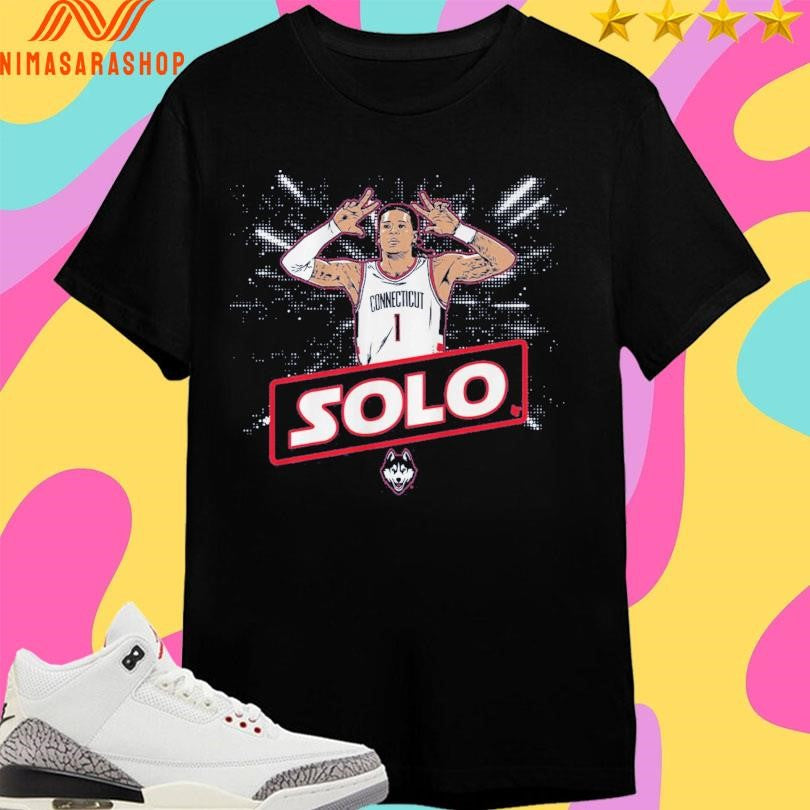 UConn Huskies Men’s Basketball Solo Ball Name Pose Shirts