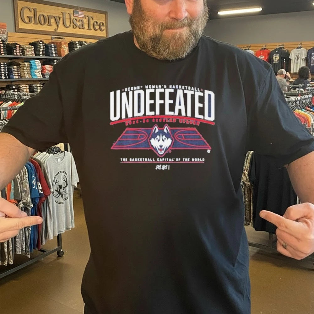 UConn Huskies WBB Undefeated Shirt