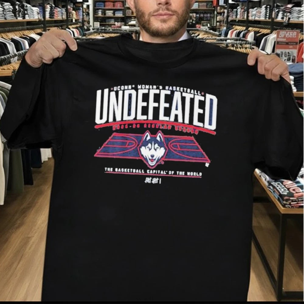 UConn Huskies WBB Undefeated Shirt