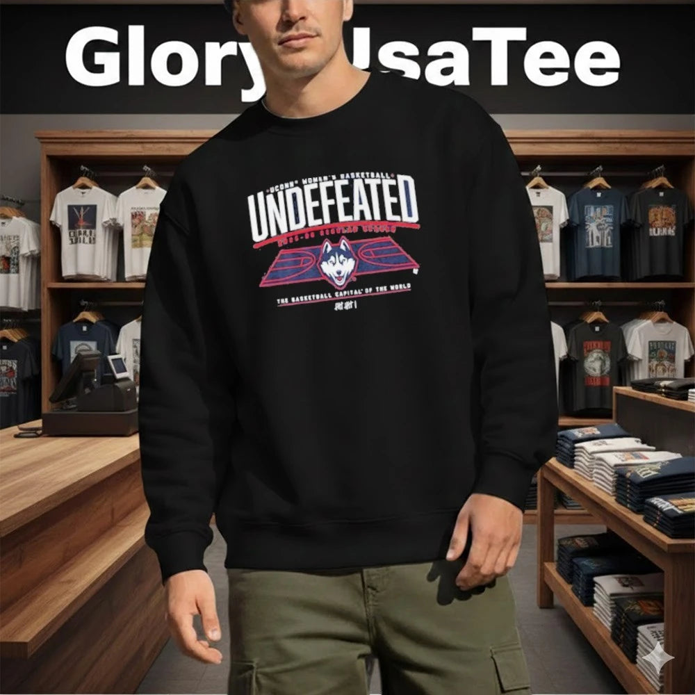 UConn Huskies WBB Undefeated Shirt