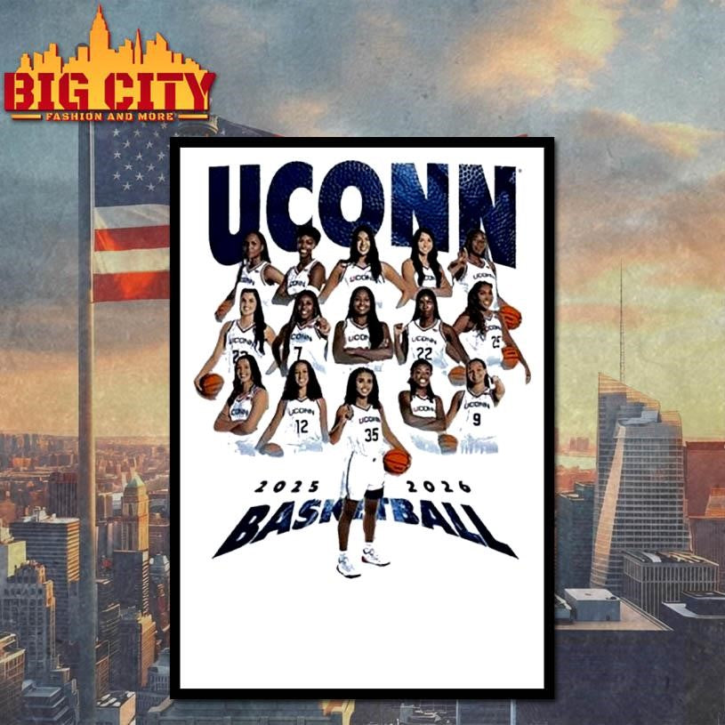 UConn Women’s Basketball 2025 2026 Shirt