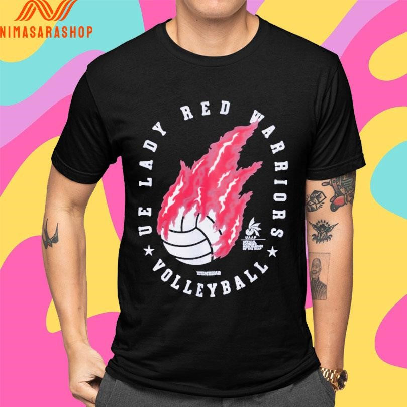UE Lady Red Warriors Volleyball Shirts